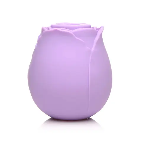 Bloomgasm 10X Wild Rose Silicone Suction Clit Stimulator in Purple