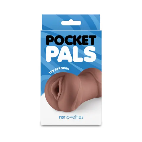 Pocket Pals Vagina Stroker in Brown