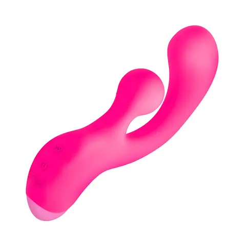 BANG! Gyro Rabbit Silicone Vibrator in Pink
