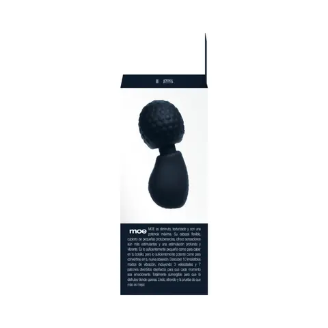 VeDO Moe Rechargeable Extra Mini Wand Black