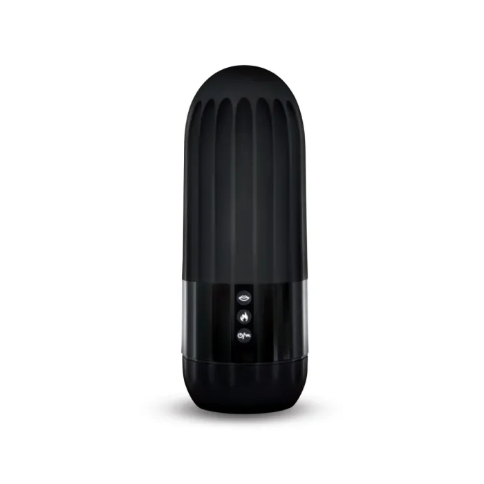 10 function vibrating & warming suction masturbator