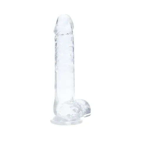 Realrock Crystal Clear LED Touch Dong 6 in. Translucent