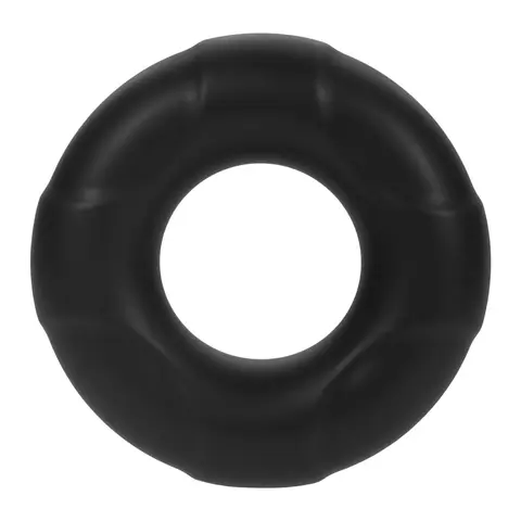 Forto F-33 Liquid Silicone Cockring Large in Black