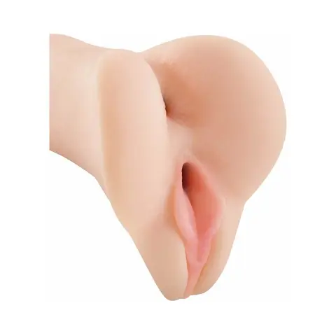 PDX Vibrating Freshman Fuckhole Remote-Controlled Vaginal Stroker Beige