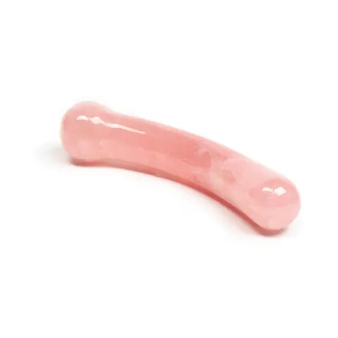 Chakrubs Heart Curve Rose Quartz Wand