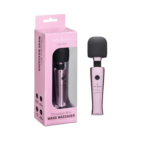 Baby Phat x Le Wand Classique Mini Rechargeable Vibrating Massager Pink