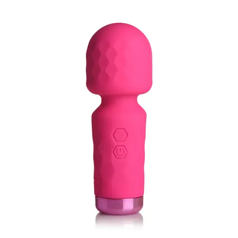 BANG! 10X Mini Silicone Wand in Pink
