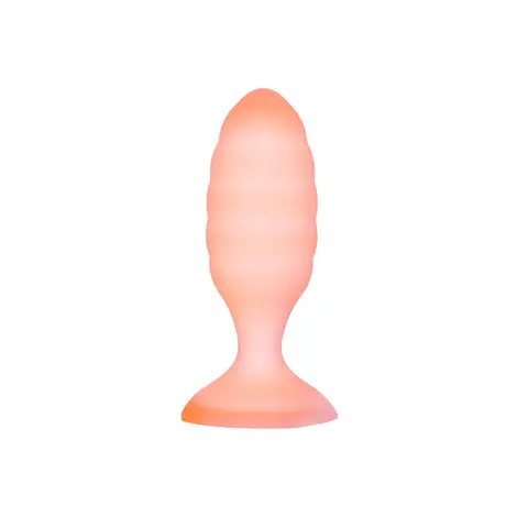Softies Dual Layer Butt Plug 4 in. in Orange