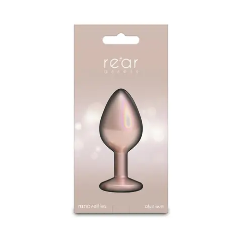 Rear Assets Plug Iridescent Champagne/Clear Medium