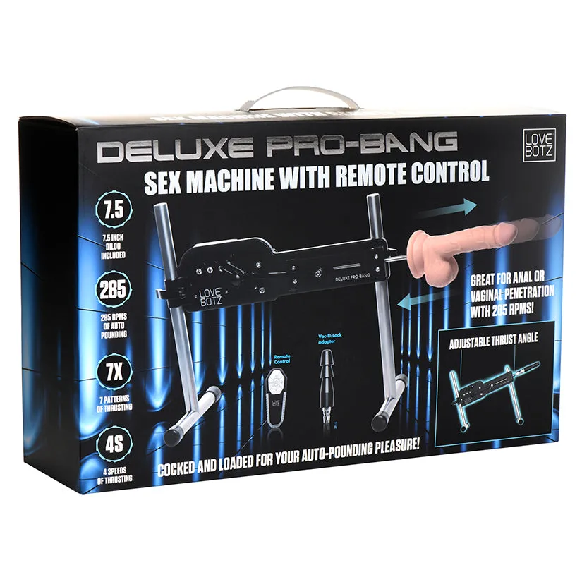 Deluxe Pro-Bang Sex Machine with Remote Control [DROP SHIP ONLY]