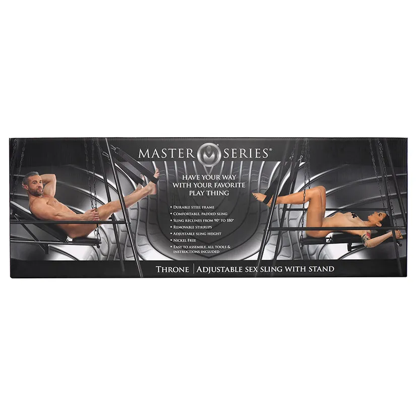 Throne Adjustable Sex Sling with Stand [DROP SHIP ONLY]