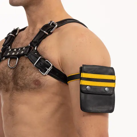 Prowler RED Pouch Wallet Black/Yellow