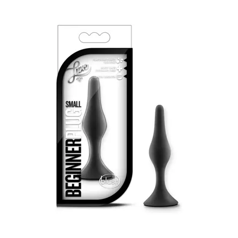Luxe Silicone Beginner Plug Small in Black
