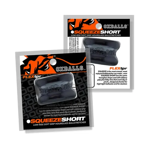 Oxballs Squeeze Short Ballstretcher in Black