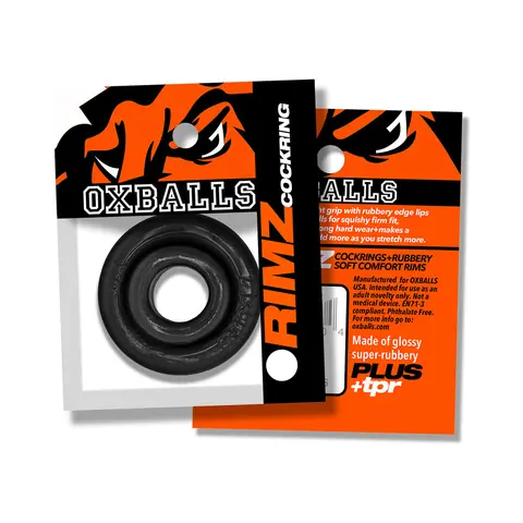 Oxballs Rimz Single Ring in Black