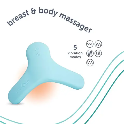 plusOne® breast and body lactation massager
