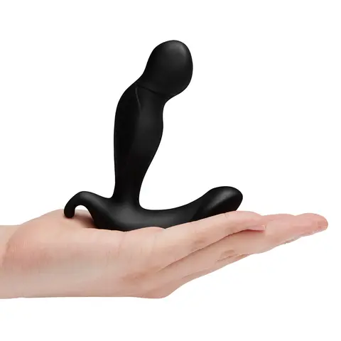 b-Vibe 360 Rotating and Vibrating Remote Control Plug Black