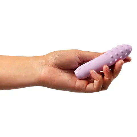 Je Joue Duet Rechargeable Silicone Multi-Surfaced Bullet Vibrator in Lilac