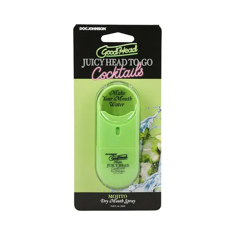 GoodHead Juicy Head Cocktails Dry Mouth Spray To-Go Mojito