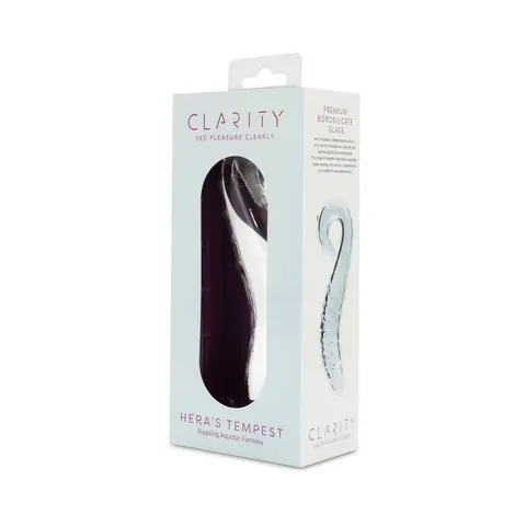 Clarity Hera's Tempest Glass Dildo