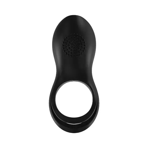 Gold Glam Cockring in Black