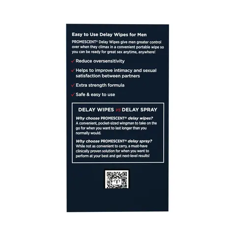 Promescent Delay Wipes 7-Pack