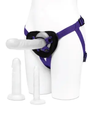 4 piece strap-on harness set