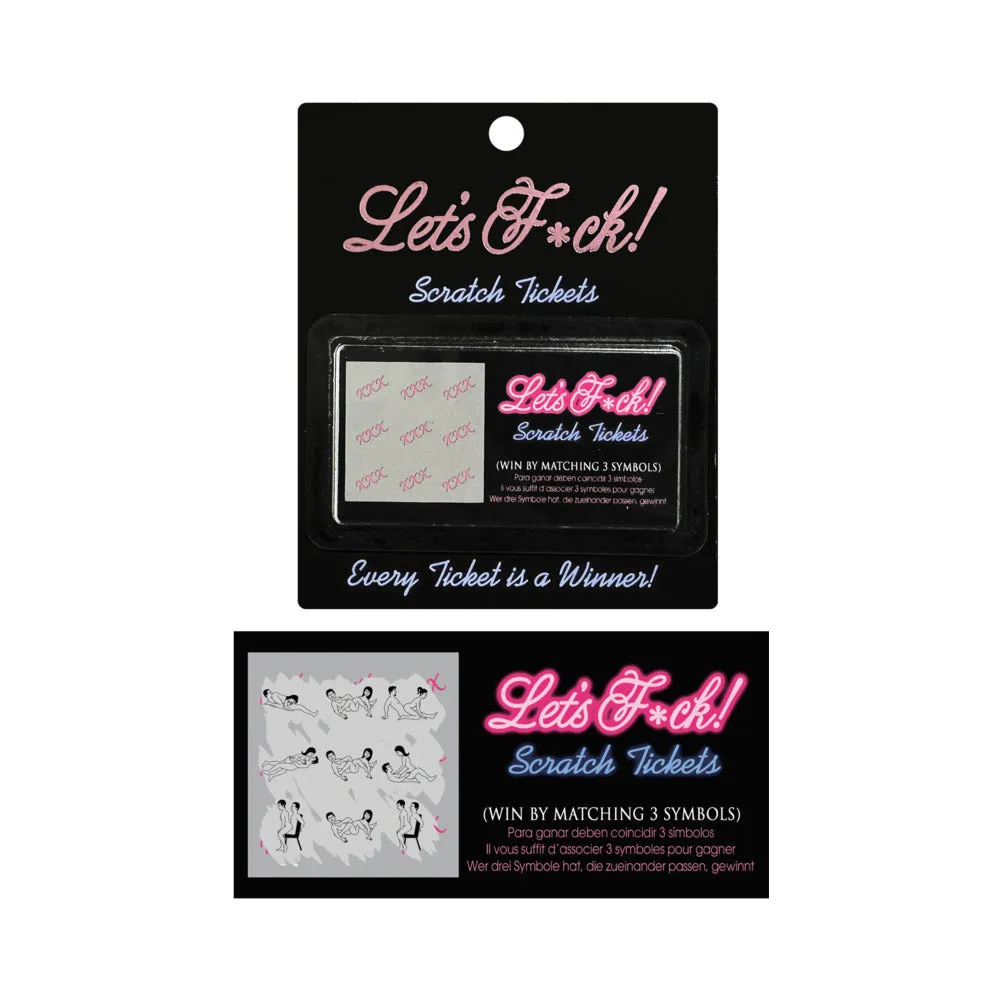 Let's F*ck Scratch Tickets 8/Pk