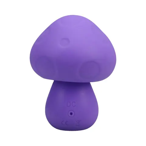 Mochi Mushroom Rechargeable Silicone Vibe in Purple