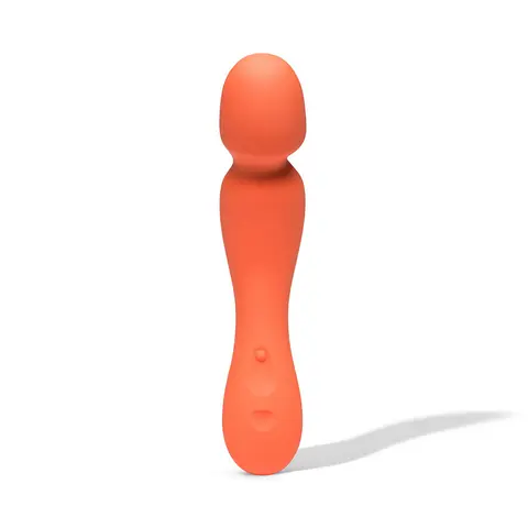 Dame Min Mini Wand Vibrator Papaya