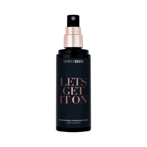Simply Sexy Pheromone Body Mist Let's Get It On 3.35 oz.