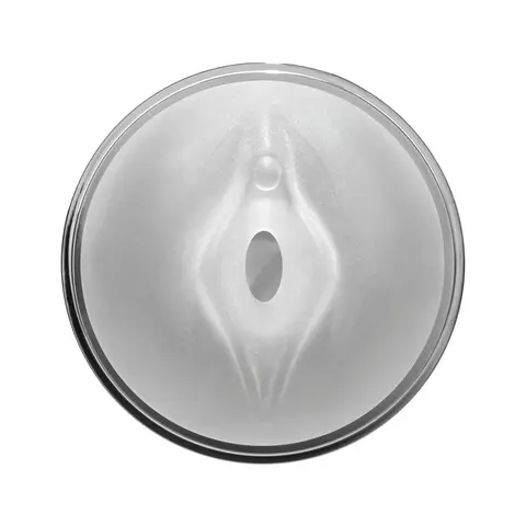 Zero Tolerance Double Dip Dual-Ended Realistic Stroker with Movie Download White