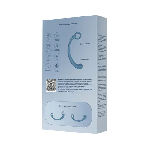 SVibe Snail AXI Spot Wand Blue Lagoon