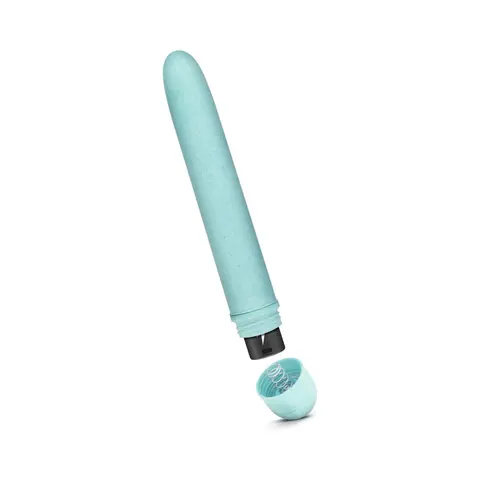 Gaia Eco Slimline Vibrator in Aqua