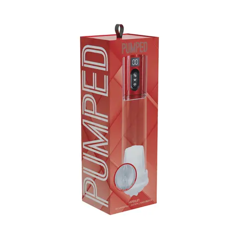 PUMPED HyperLift Masturbator Suction Metallic in Red