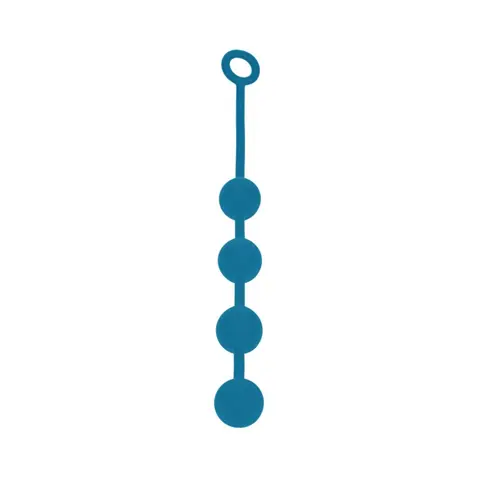 LEVELZ Round Silicone Anal Balls Large 40 mm Teal