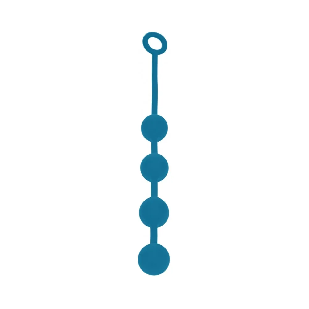 LEVELZ Round Silicone Anal Balls Large 40 mm Teal