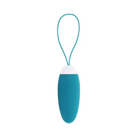 Evolved The Active Egg Remote Tapping Vibrating Textured Egg Teal