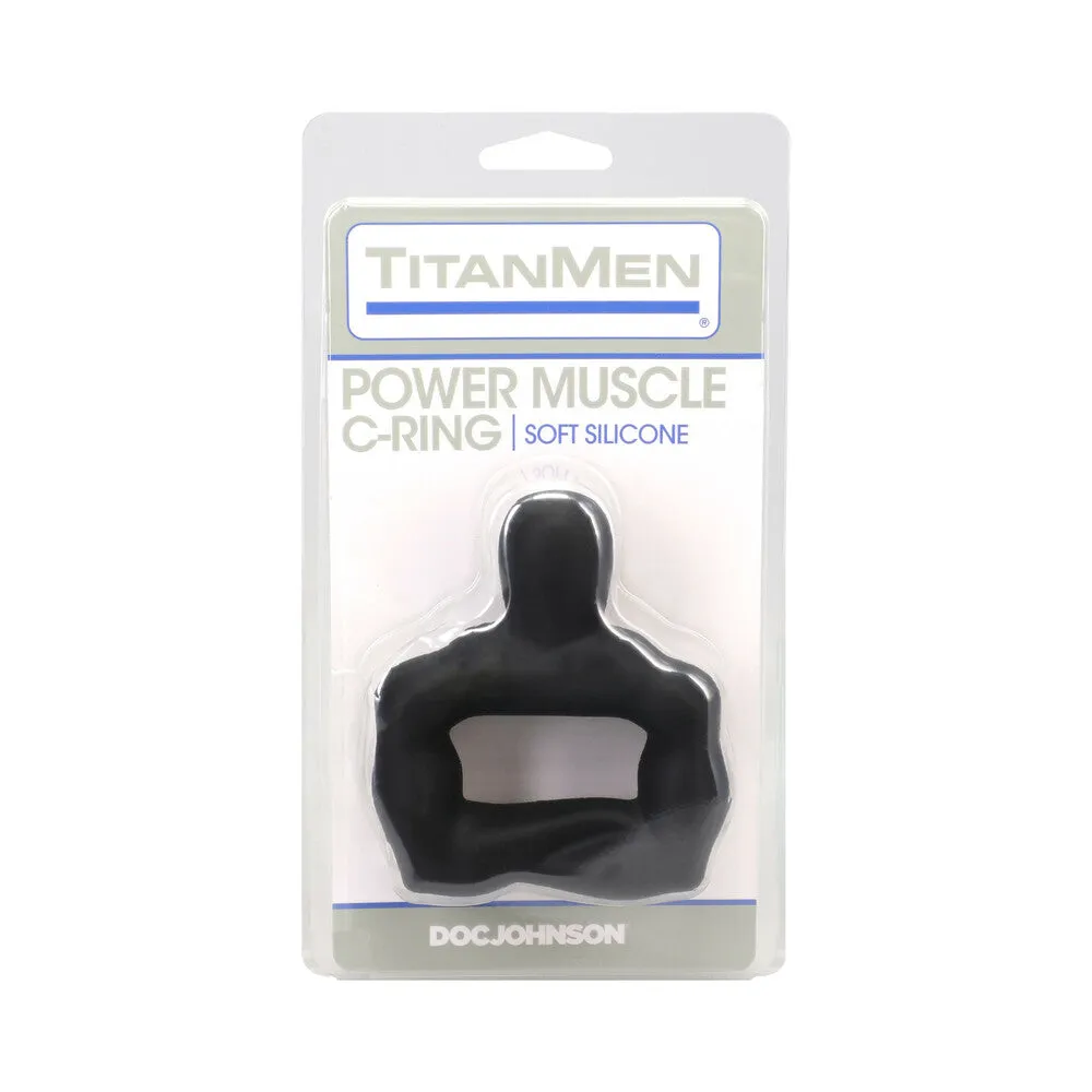 TitanMen Power Muscle Cock Ring 42mm Black