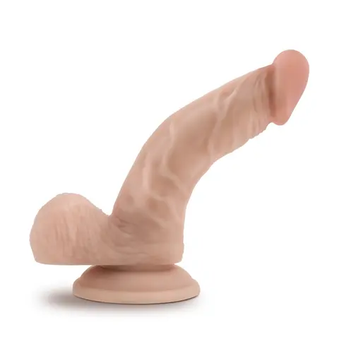 Dr. Skin Dr. Stephen 6.5 in. Dildo with Balls in Beige