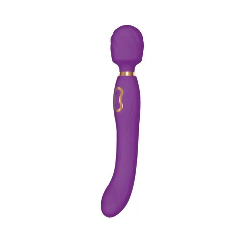 The Beat Dual Pleasure Wand in Purple