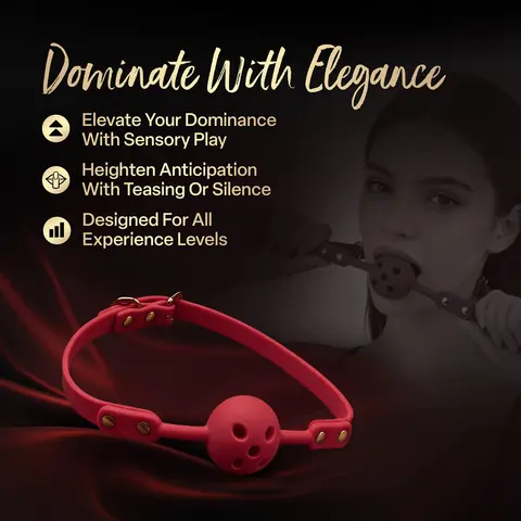 Temptasia Ardor Ball Gag in Red