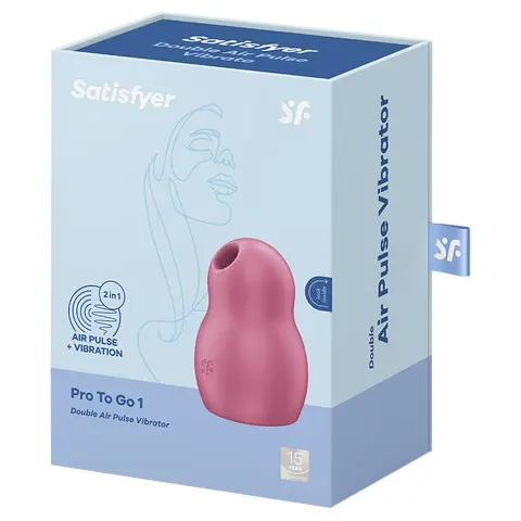 Satisfyer Pro To Go 1 in Red