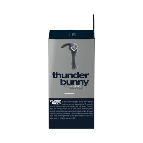 VeDo Thunder Bunny Rechargeable Dual Cockring Black
