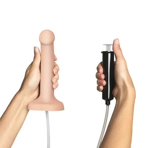 Strap-On-Me Squirting Cum Dildo Vanilla Small (fluid not included)