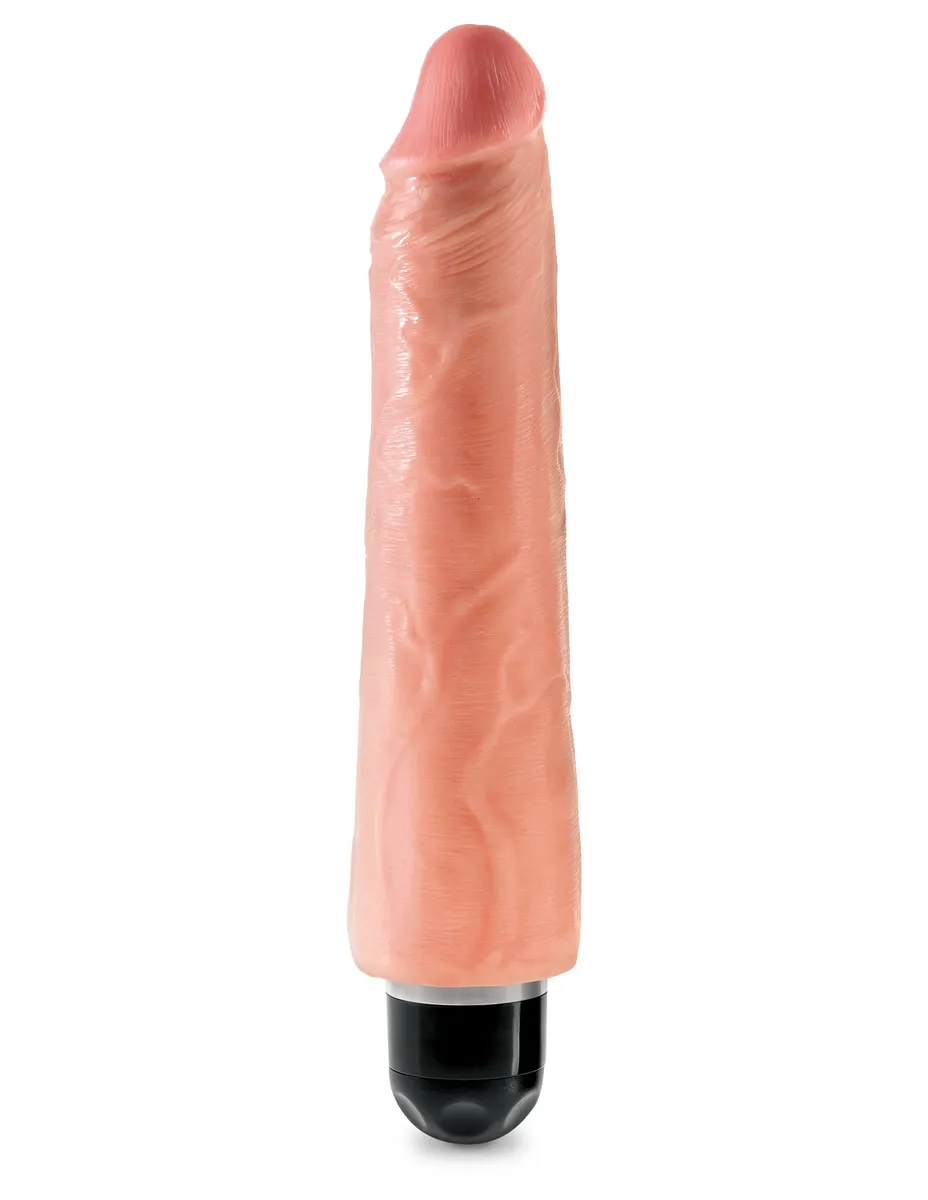 King Cock 9" Vibrating Stiffy