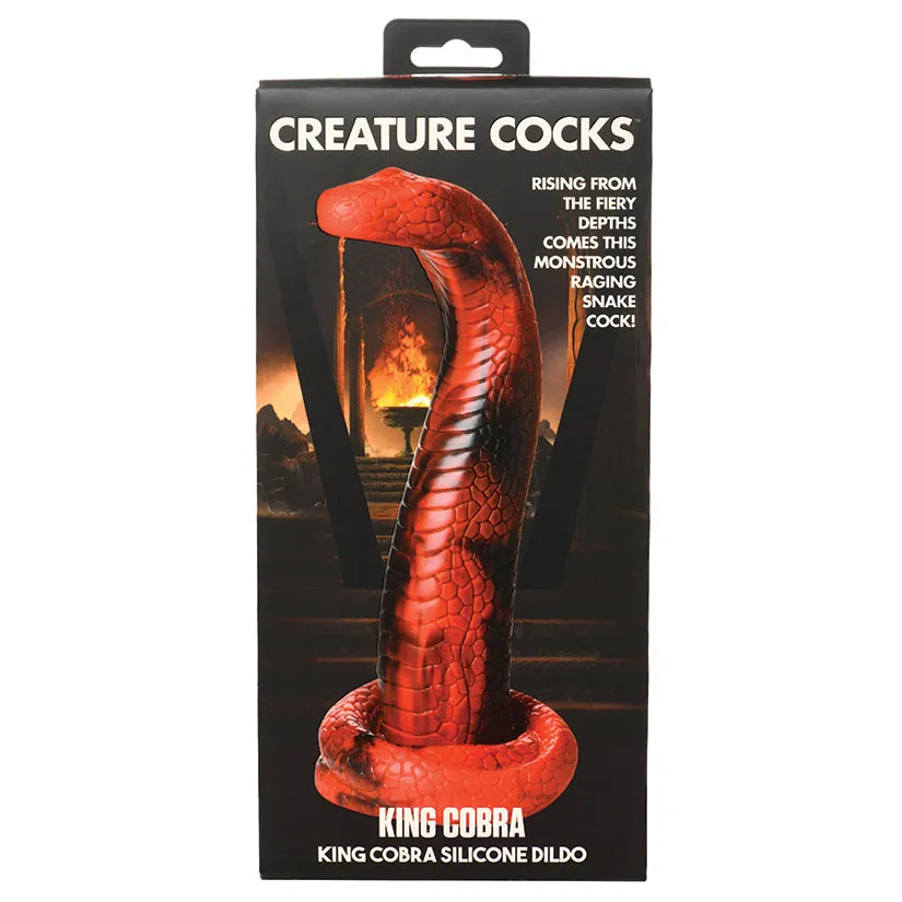 Creature Cocks King Cobra Silicone Dildo 8.5 in.