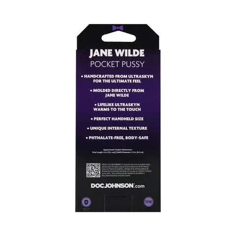 Signature Strokers Jane Wilde ULTRASKYN Pocket Pussy Vanilla