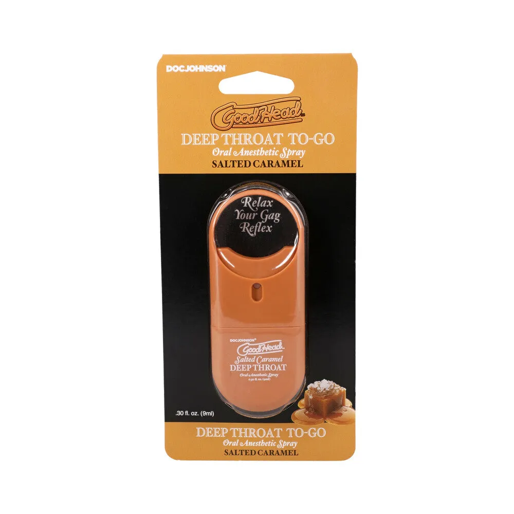 GoodHead Deep Throat Spray To-Go Salted Caramel .30 oz.