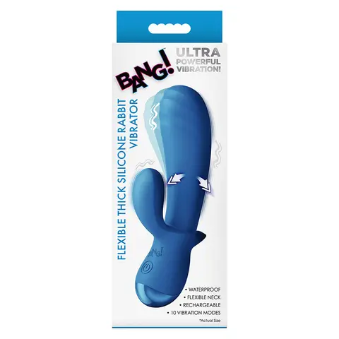 Bang! Thick Silicone Rabbit Vibrator